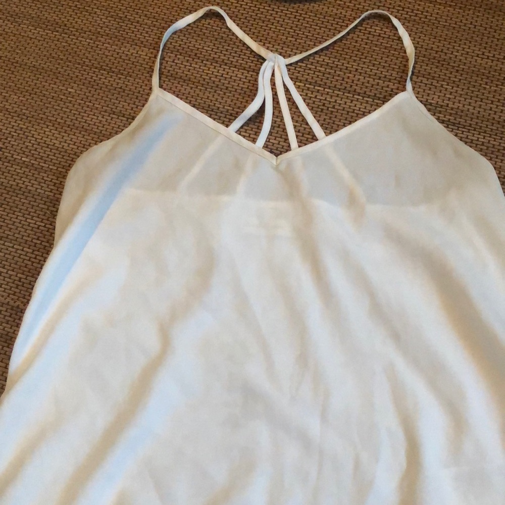 White tank top